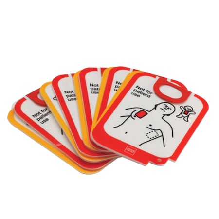 Aero Healthcare Lifepak Cr2 Training Electrode, 5PK 11250-000140